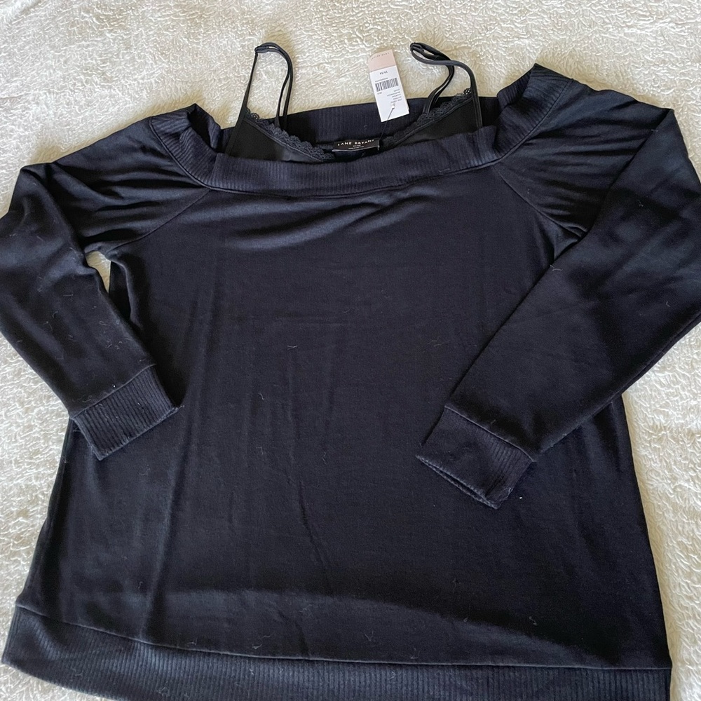 Lane Bryant NEW size 14/16 “layered look” top - Picture 4 of 8